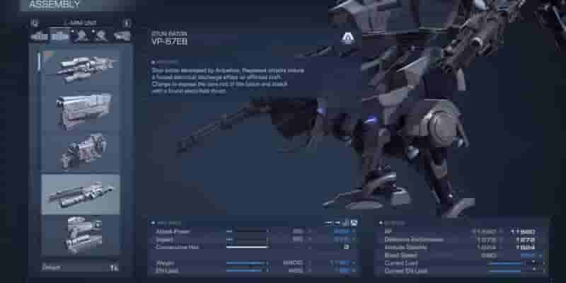 Armored Core 6: 10 лучших видов оружия ближнего боя в рейтинге