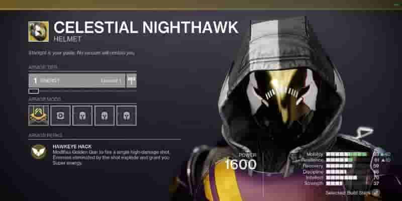 Рейтинг каждого экзотического шлема охотника в Destiny 2