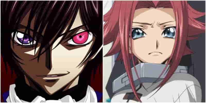 Лучшие персонажи из Code Geass: Rozé of the Recapture