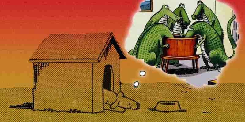10 самых мрачных комиксов Far Side о динозаврах, рейтинг
