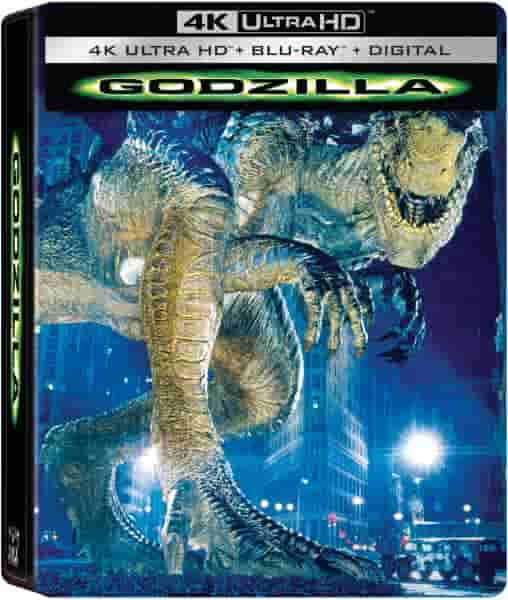 Godzilla 1998 возвращается с новым 4K Ultra HD Steelbook