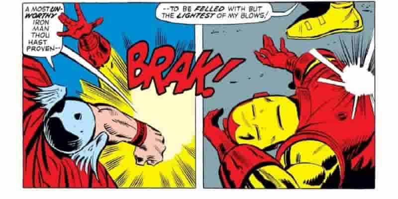 Железный человек против других героев комиксов Marvel