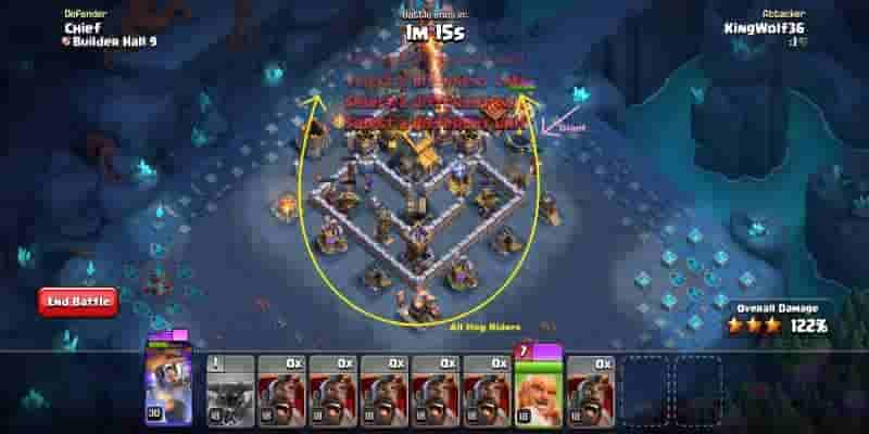 Clash Of Clans: как поставить всем три звезды Bonanza Challenges In Builder Base 2.0