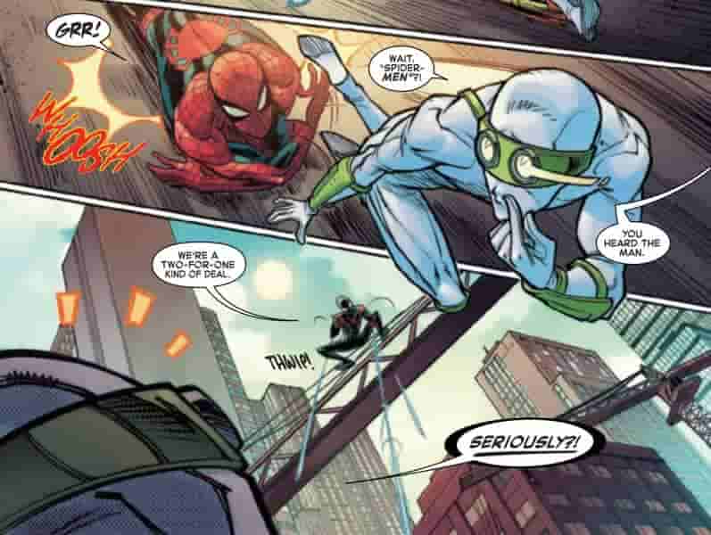 ОБЗОР: Новый Человек-Паук от Marvel: Первый удар войны банд №1