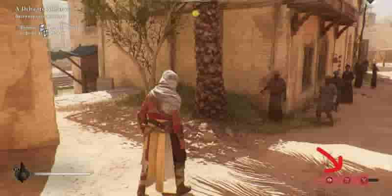 Assassin&rsquo;s Creed Mirage: Как снизить известность
