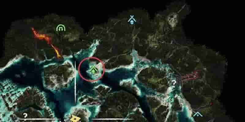 Horizon Forbidden West: Burning Shores — расположение всех аванпостов преданных